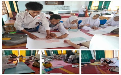 Kelas X Fase E SMA Negeri 16 Makassar melaksanakan P5 Kurikulum Merdeka dengan tema: Kearifan Lokal
