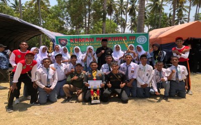 PASKIB SMA Negeri 16 Makassar RAIH JUARA UMUM PADA KEMAH PASKIBRA-III SE-KABUPATEN DAN KOTA BIMA