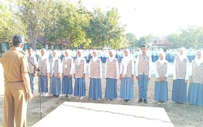 Pengukuhan Angkatan Pertama Pengurus ZERO WASTE SMA Negeri 16 Makassar Masa Bakti 2023/2024